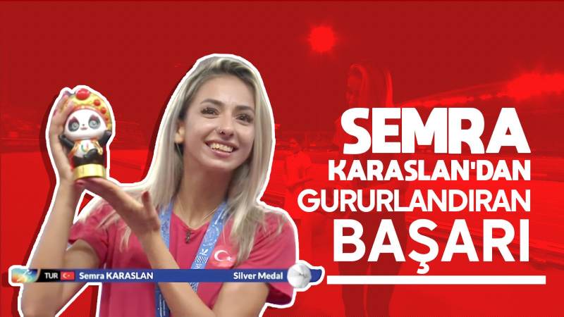 Semra Karaslan’dan gururlandıran başarı 