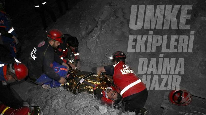 UMKE ekipleri 114 kişiye ulaştı 