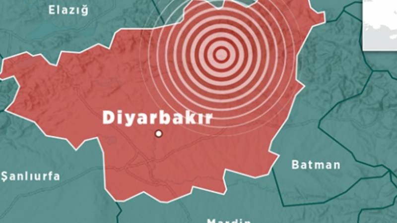 Diyarbakır'da 7 katlı bina çöktü
