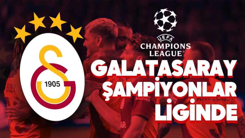 Galatasaray şampiyonlar liginde 