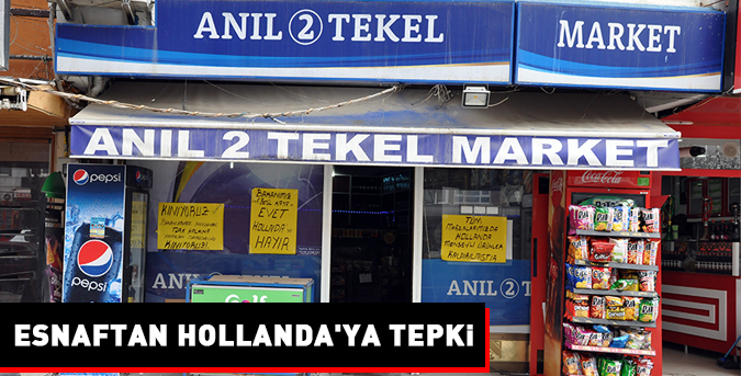 Esnaftan Hollanda'ya tepki