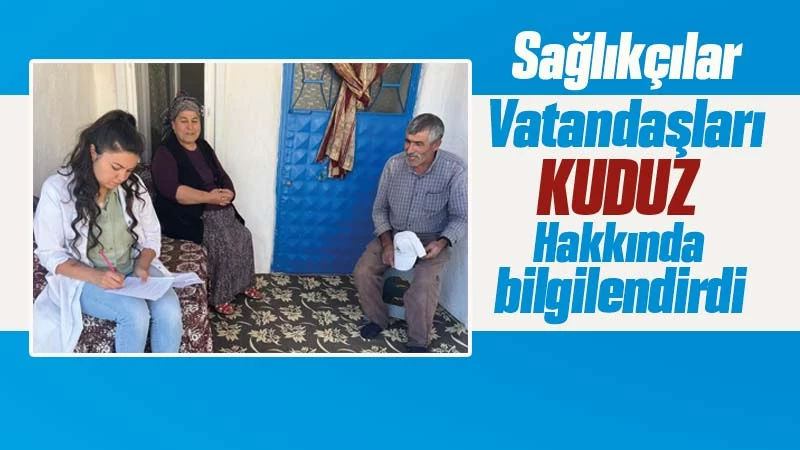 Yahşihan'da kuduza dikkat çekildi