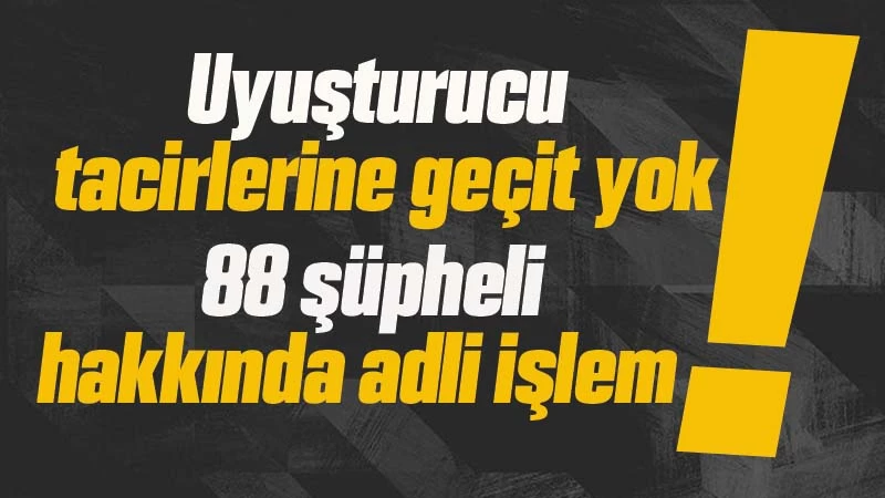 Jandarmadan kaçakçılara ve uyuşturucu tacirlerine geçit yok!