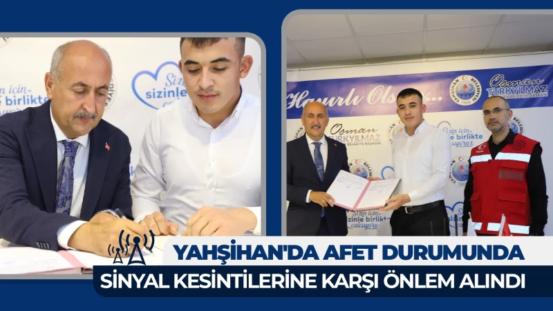 Yahşihan'da afet durumlarına karşı önemli protokol