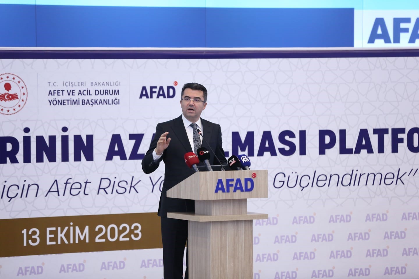 AFAD Başkanı Memiş: “‘Deprem ölçer istasyonlarımızın sayısı bin 145’e ulaşmıştır”