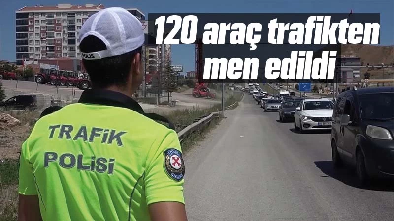 Kırıkkale’de 11 bin 827 araç denetlendi