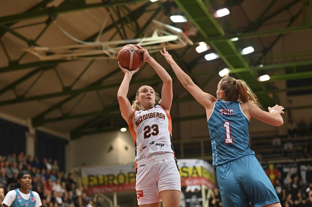 Euro Cup Women G Grubu: MBK Ruzomberok: 63 Melikgazi Kayseri Basketbol: 87