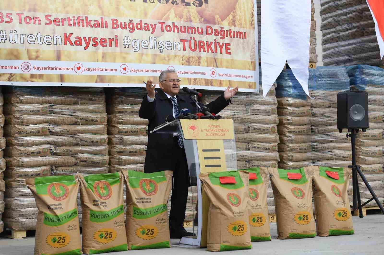 Büyükkılıç’tan Çiftçiler İçin TAKE Projesine Destek