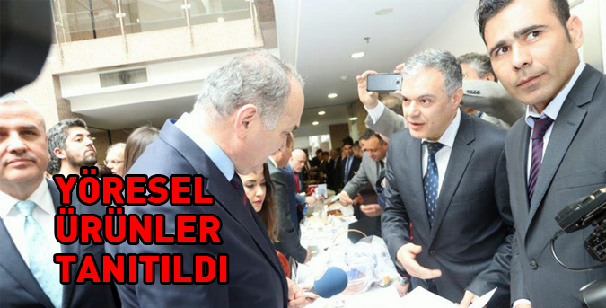 Yöresel ürünler tanıtıldı