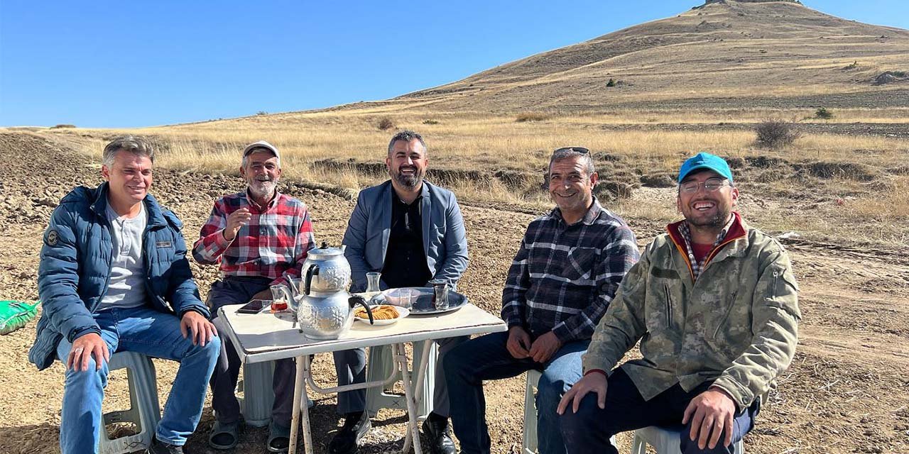 Osman Erdoğan, hemşehrilerinin yanında