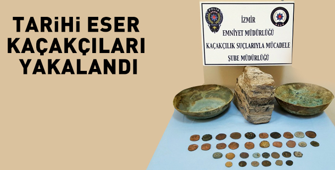 Tarihi eser kaçakçıları yakalandı