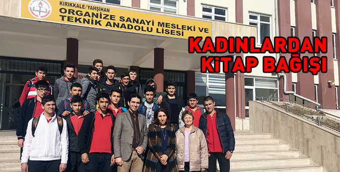 Kadınlardan Kitap Bağışı