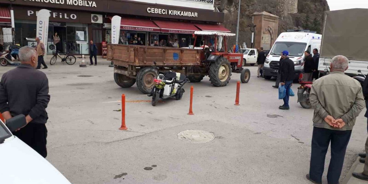 Çorum Osmancık’ta trafik kazası; 1 yaralı