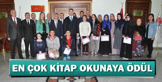 En çok kitap okuyanlara ödül