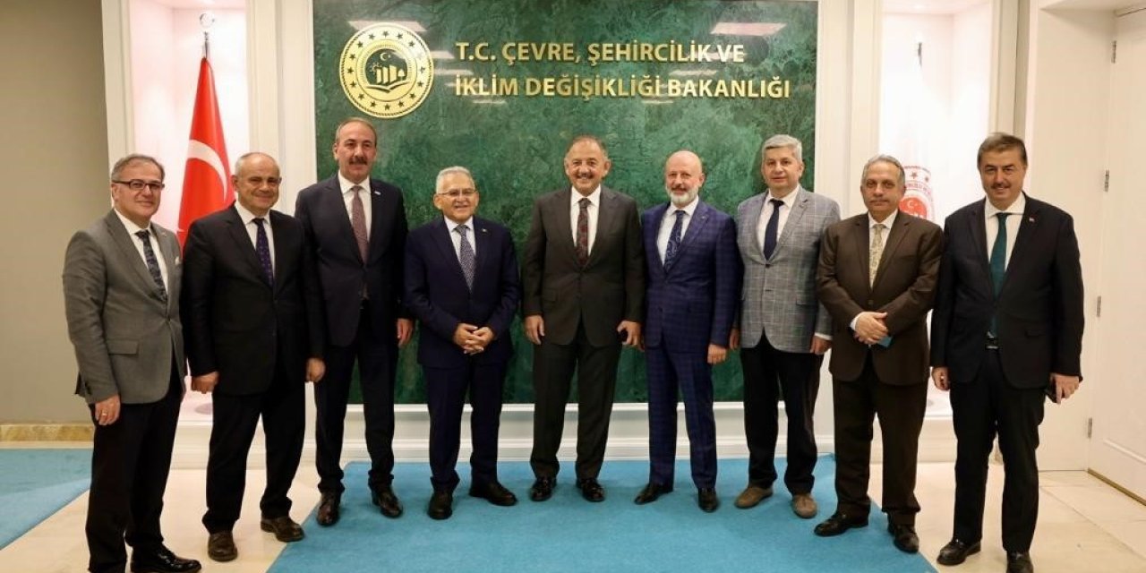 Başkan Büyükkılıç’tan Elitaş ve Özhaseki’ye ziyaret