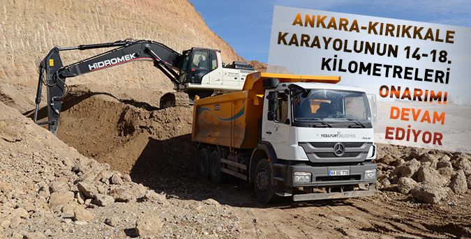 Yol yapım çalışması