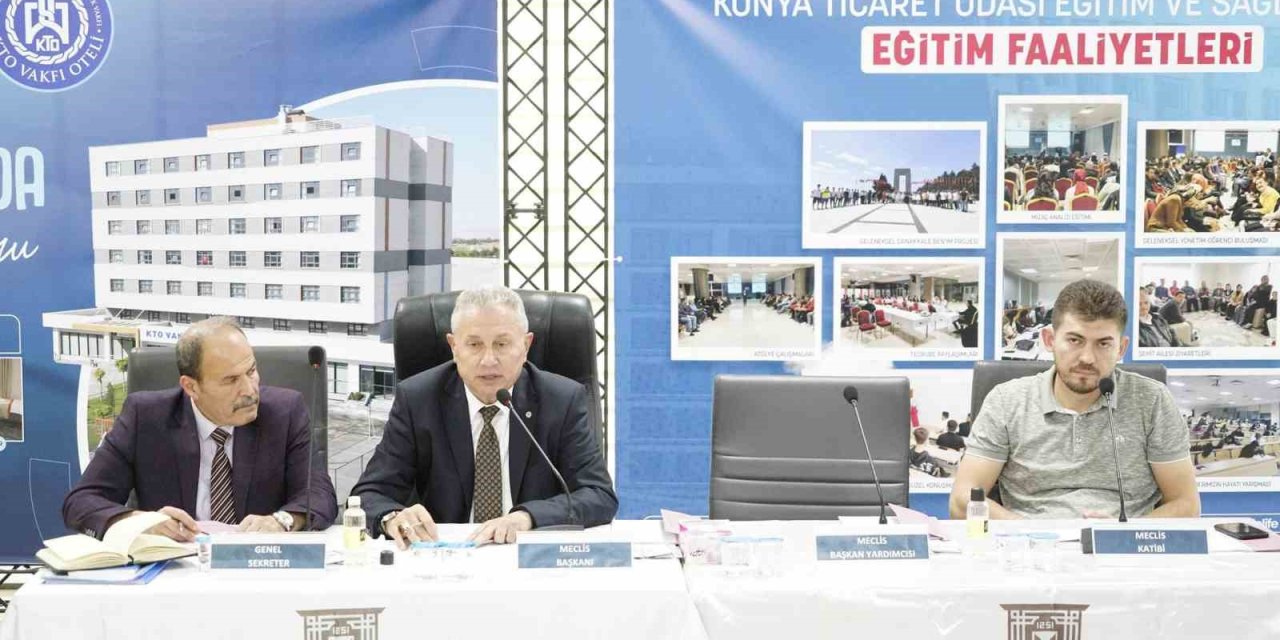 Konya Ticaret Odası Meclisi’nden İsrail’e kınama