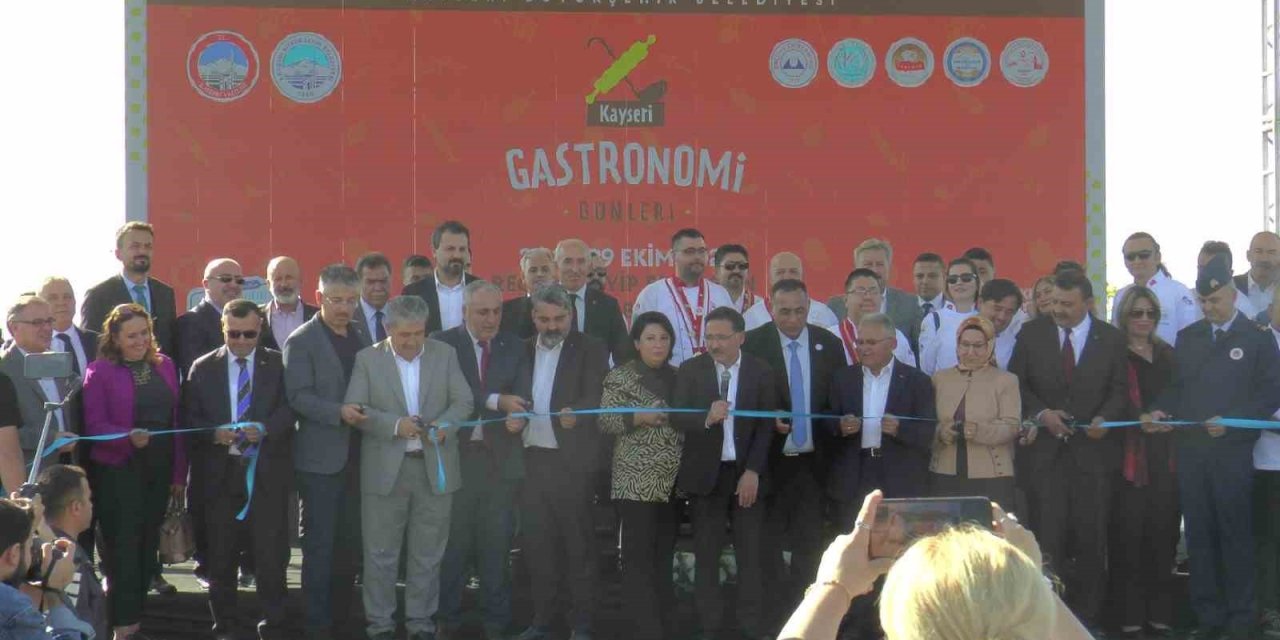 Kayseri’nin lezzetleri Gastronomi Günlerinde görücüye çıktı