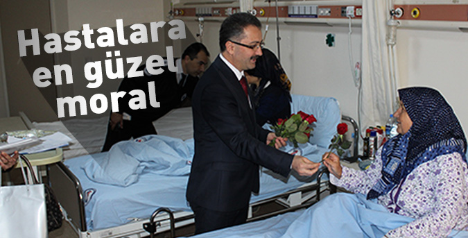 Hastalara en güzel moral