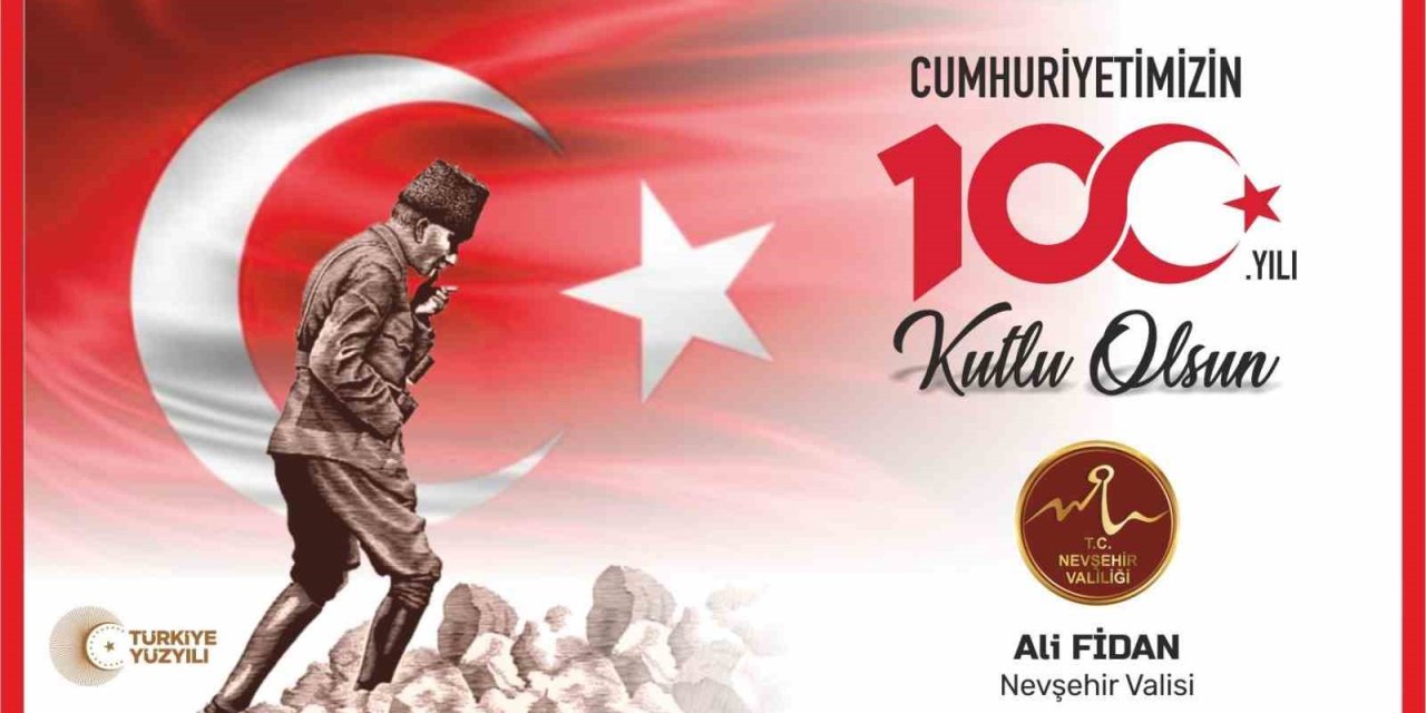 Vali Fidan 29 Ekim Cumhuriyet Bayramı Mesajı yayınladı