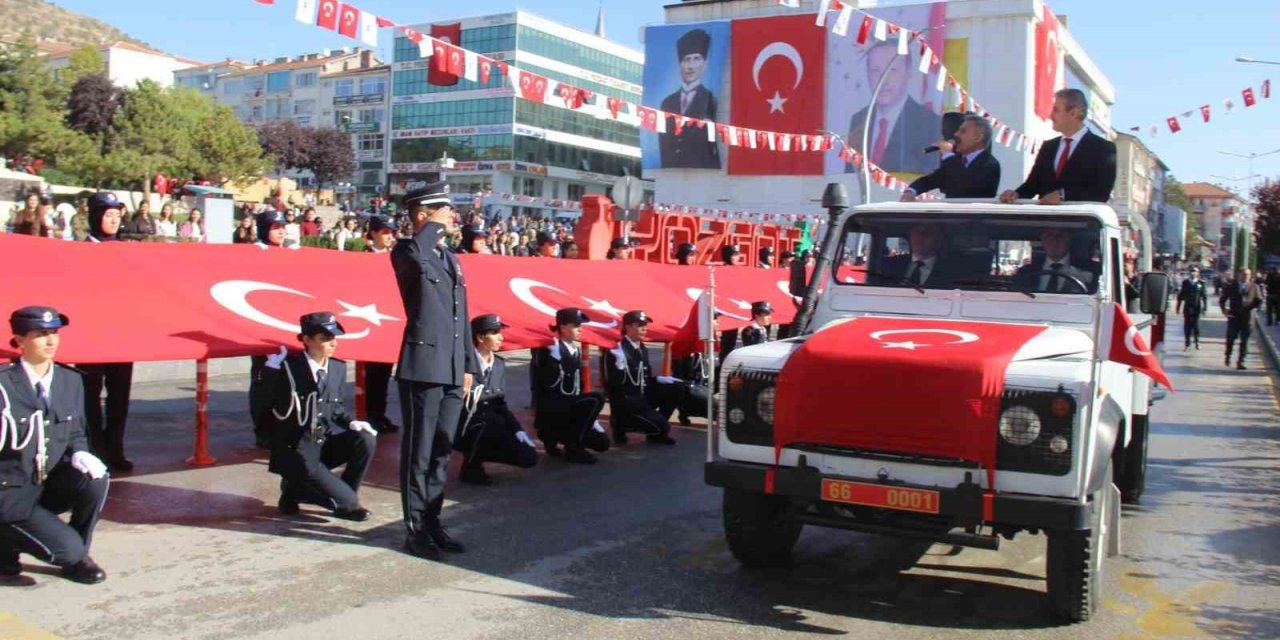 Yozgat’ta Cumhuriyet’in 100. yılı coşkuyla kutlandı