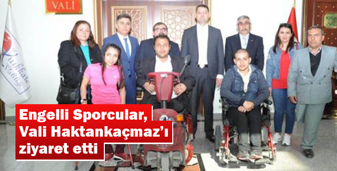 Engelli Sporcular, Valiyi ziyaret etti