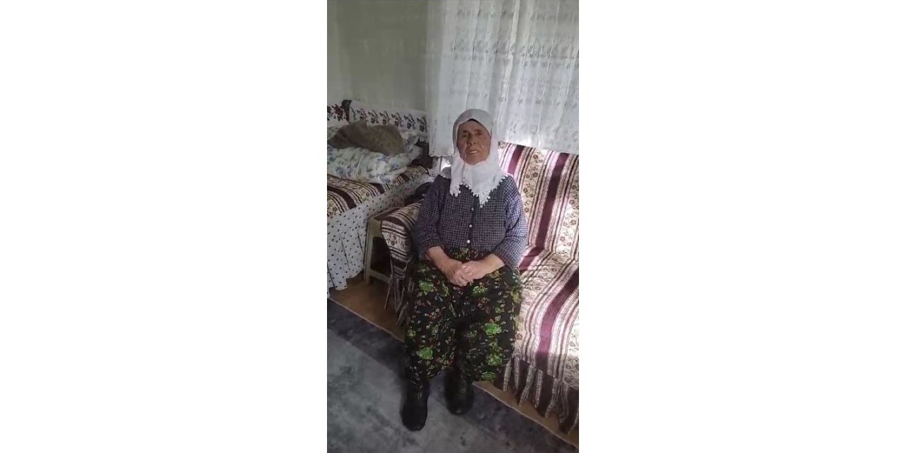 85 yaşındaki Nazmiye nine yazdığı şiirle Cumhuriyet’in 100. yılını kutladı