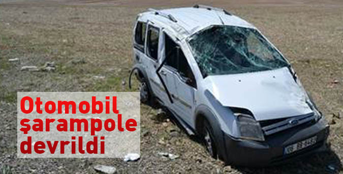 Şarampole devrildi