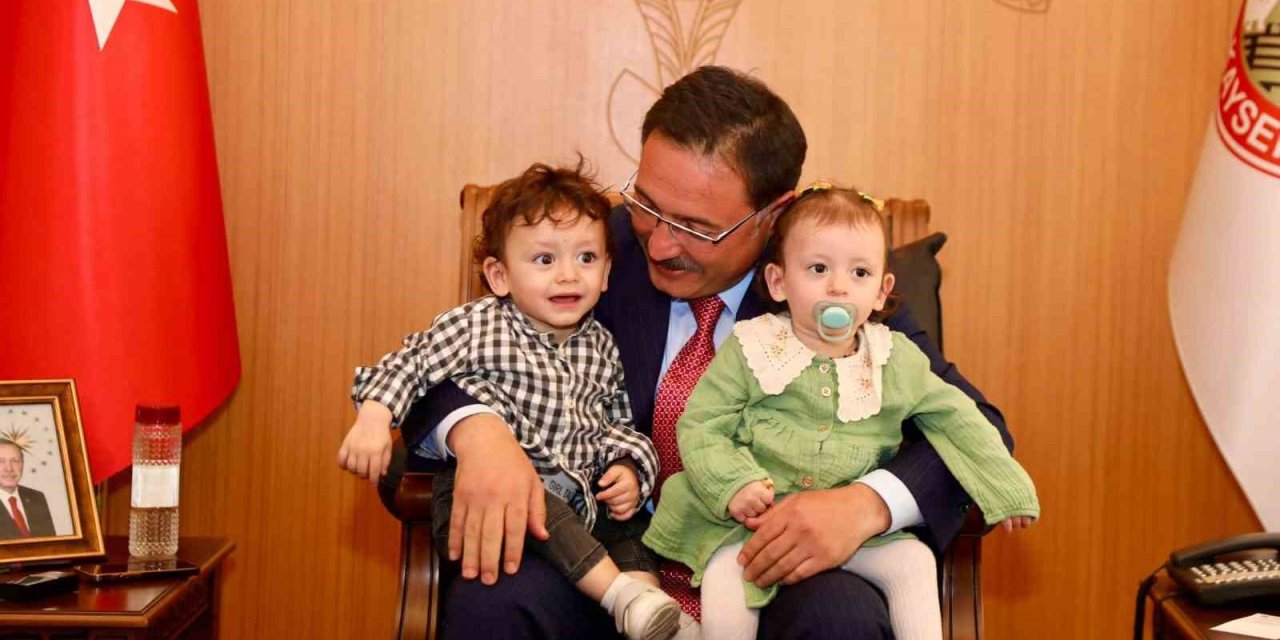 Gökmen ve Çiçek’ten Vali Çiçek’e ziyaret