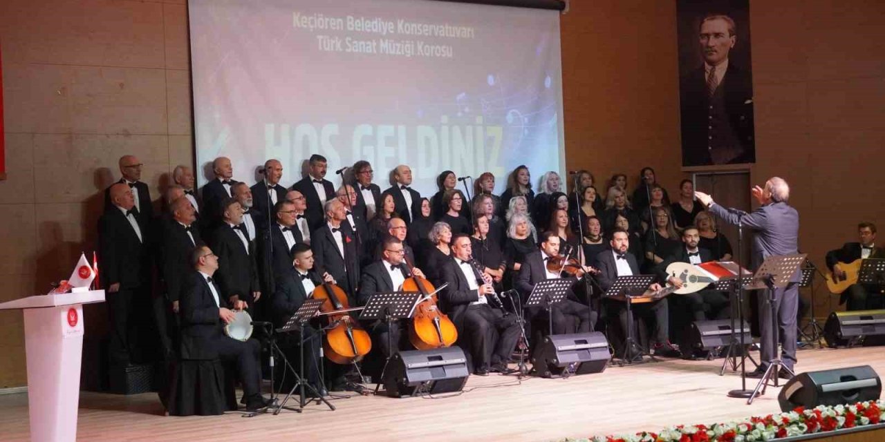 Keçiören’de Atatürk’ün sevdiği eserlerle cumhuriyet coşkusu yaşandı