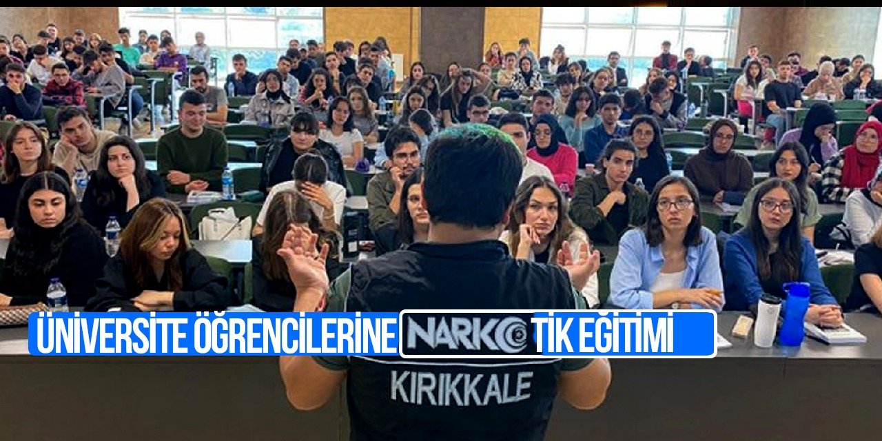 Kırıkkale’de narkotik eğitimi