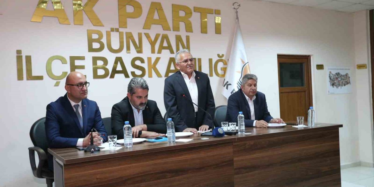 Başkan Büyükkılıç’tan Sarız, Pınarbaşı ve Bünyan ziyareti