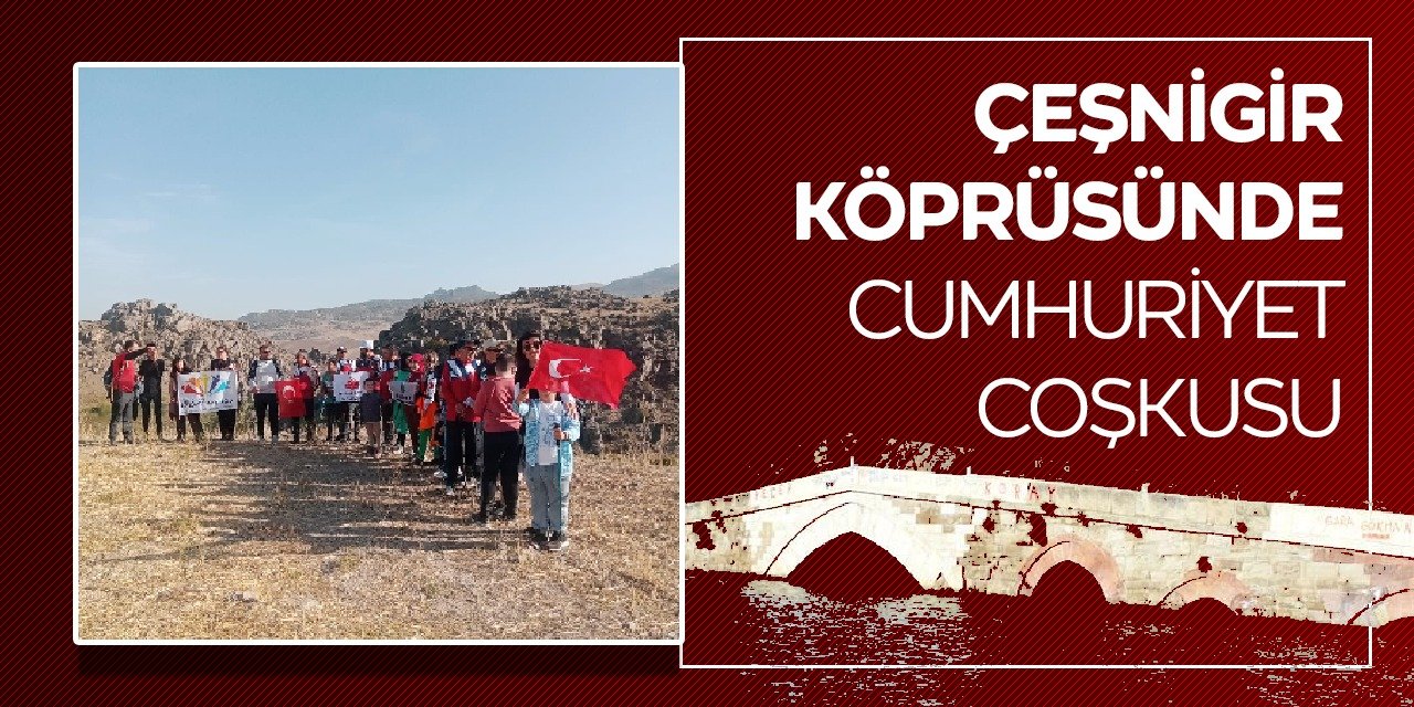 Ceşnigir Kanyonunda Cumhuriyet coşkusu