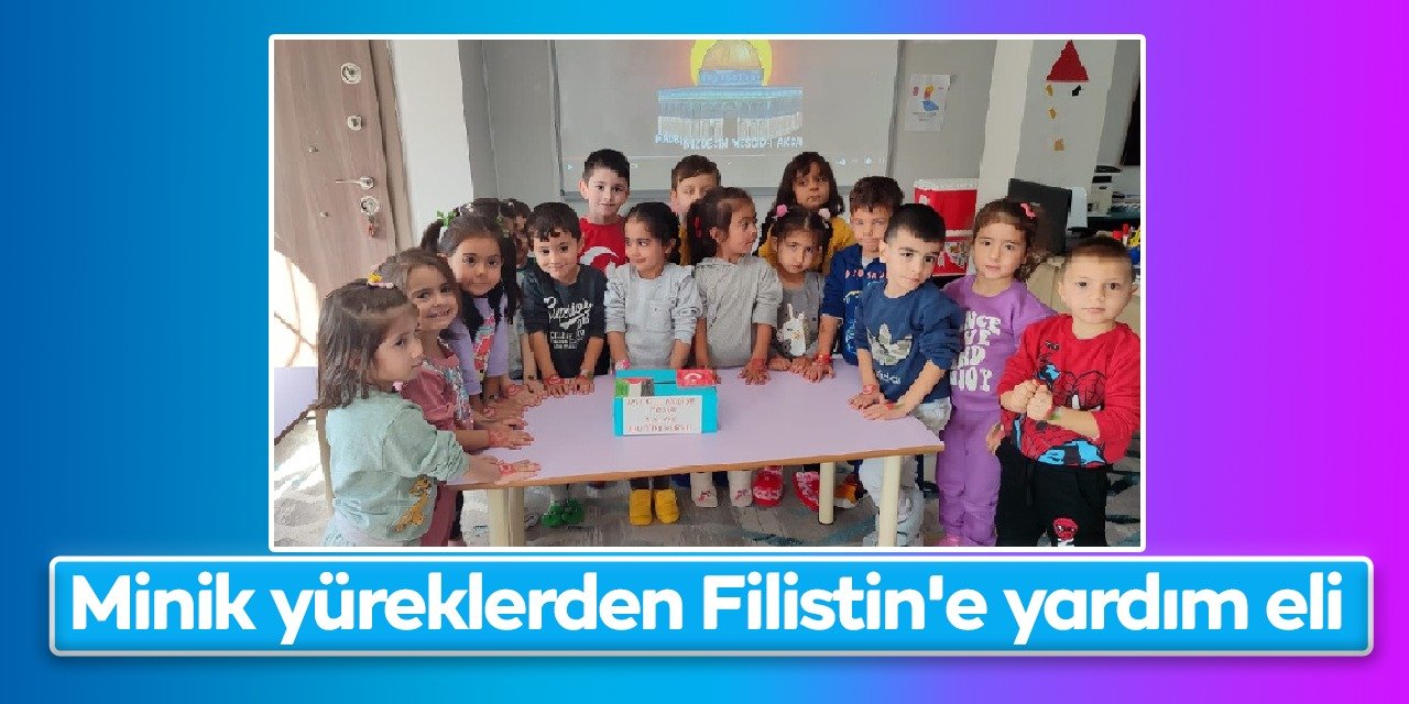 Kırıkkaleli minikler herkesi duygulandırdı