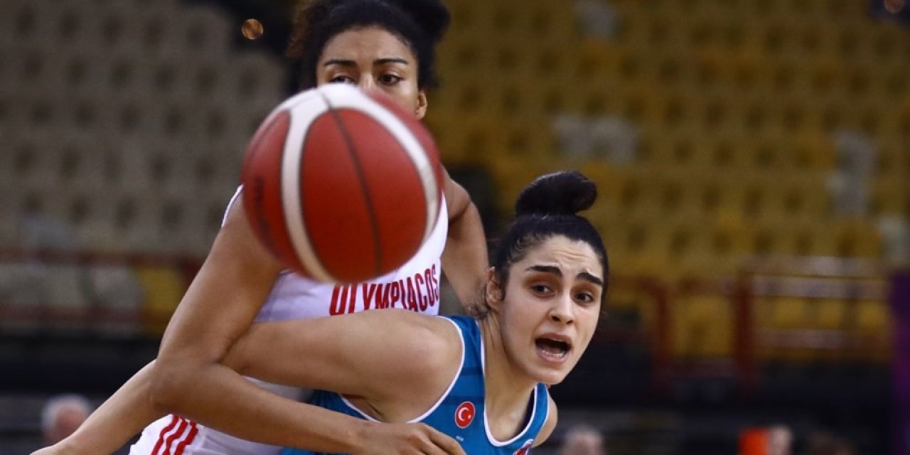 Euro Cup Women F Grubu: Olympiakos: 73 - Melikgazi Kayseri Basketbol: 95