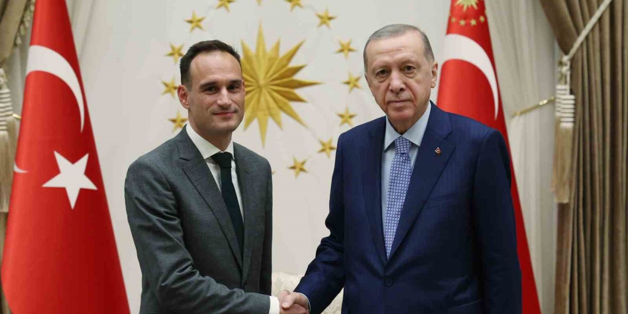 Cumhurbaşkanı Erdoğan, Slovenya Büyükelçisi Rencelj’i kabul etti