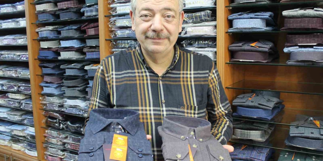 Gömlekçilerde raflar kış sezonuna hazırlanıyor