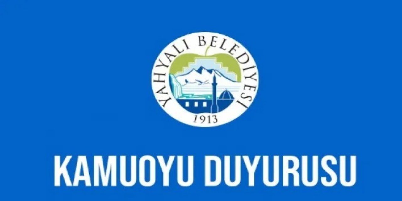 Yahyalı Belediyesi’nden ’kaymakam ve belediye başkanı’ haberi açıklaması