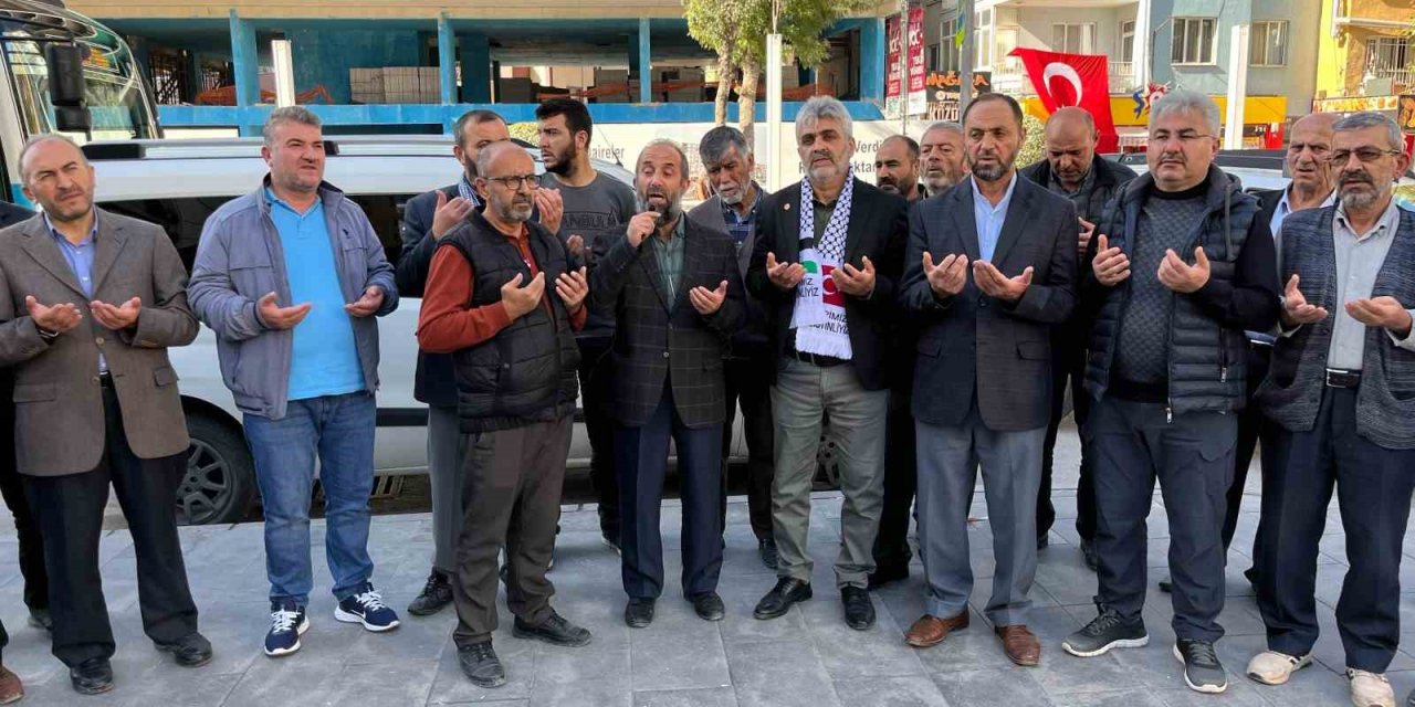 Niğde’de Anadolu Gençlik Derneği Blinken’in Türkiye ziyaretine tepki gösterdi