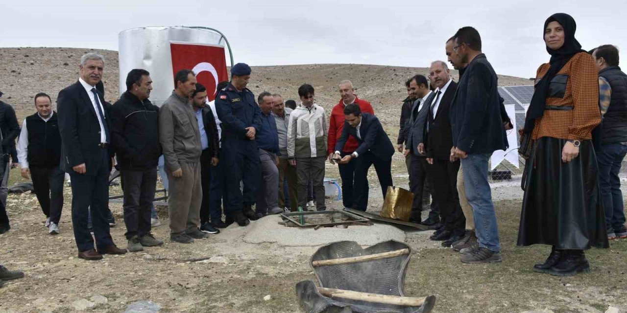 KOP’tan küçükbaş hayvanlar için güneş enerjili suluk projesi