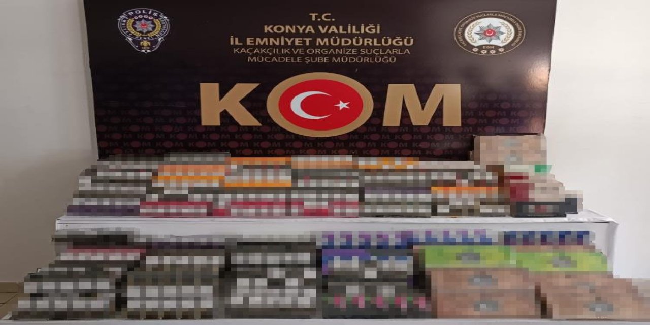 Konya’da kaçakçılık operasyonu: 11 gözaltı