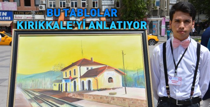 Güzel Sanatlar Lisesinden Kırıkkale temalı sergi