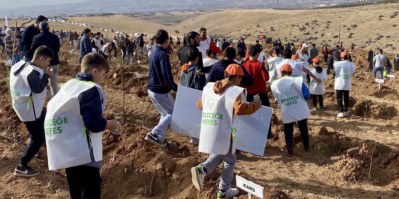 Bozkır topraklar yeşile dönüşecek