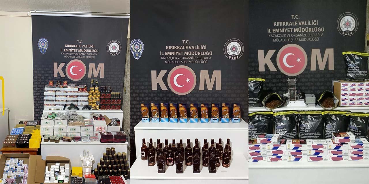 Kırıkkale’de kaçakçılara geçit yok!