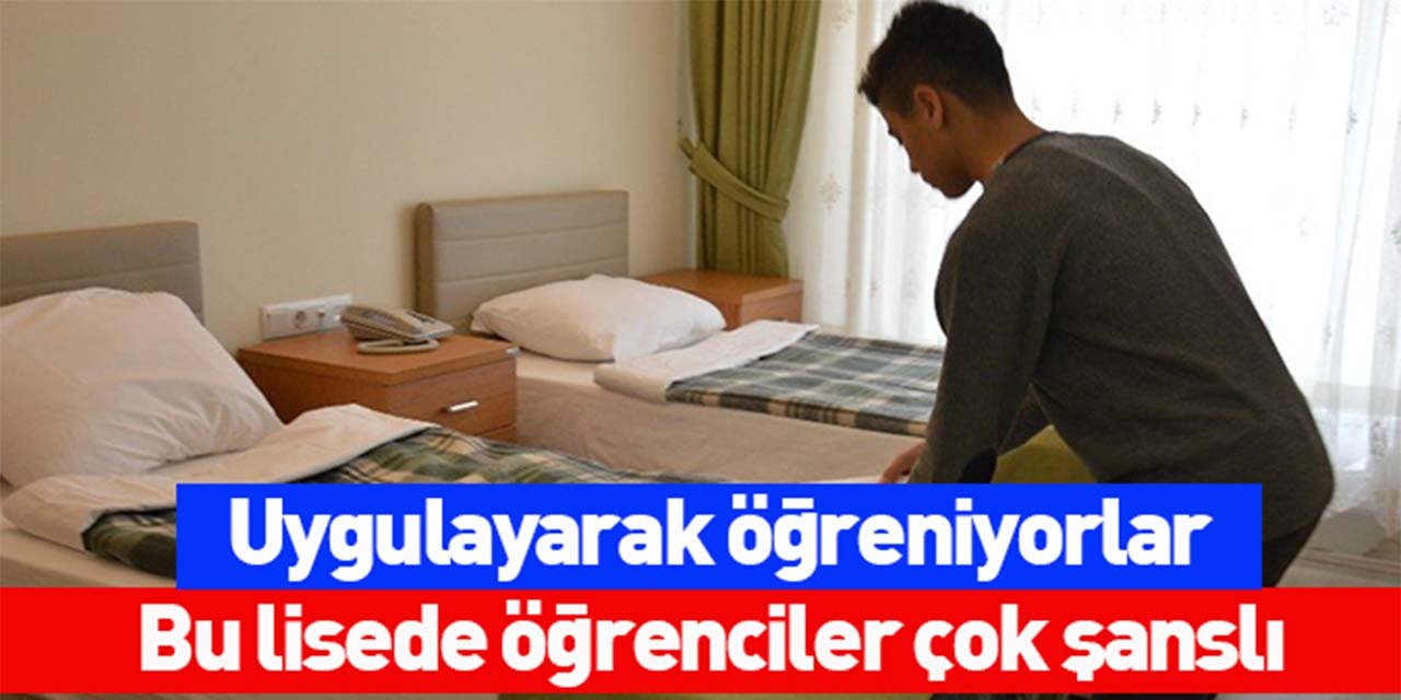 Uygulayarak öğreniyorlar