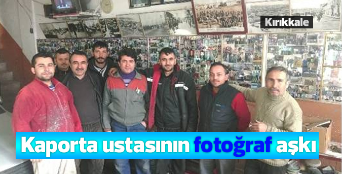 Kaporta ustasının fotoğraf aşkı