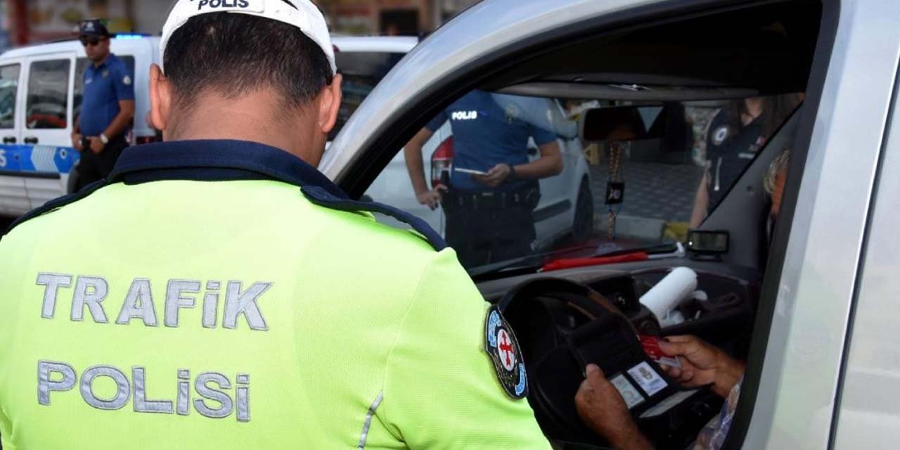 Kırıkkale'de 69 araç trafikten men edildi