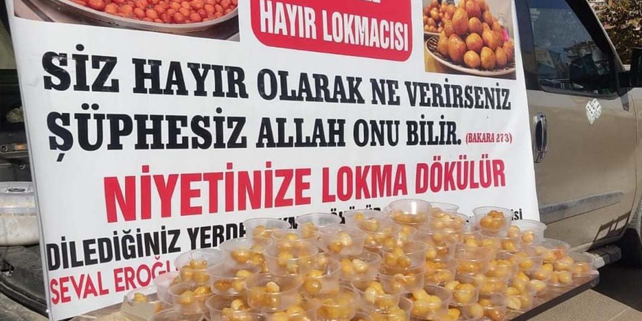 Kırıkkale’de hayır lokmacısı açıldı