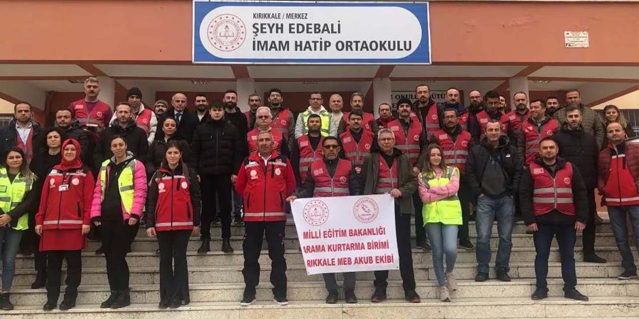 Öğrencilere afet bilinci oluşturuluyor