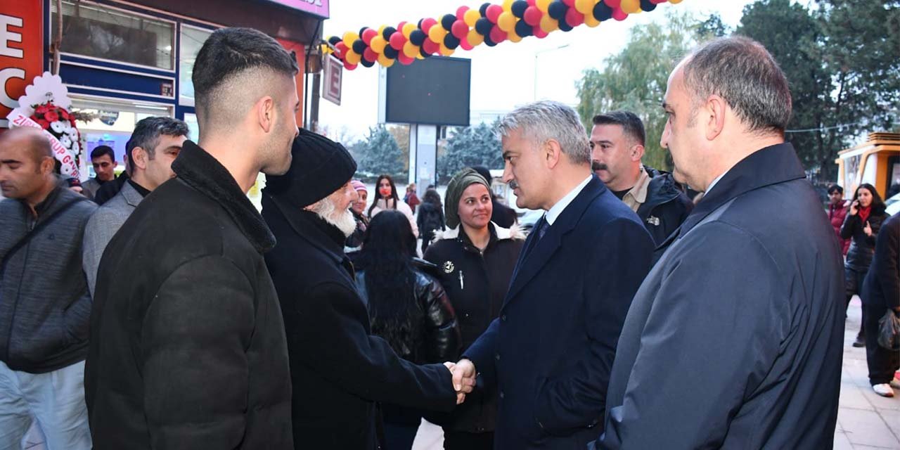 Vali Mehmet Makas’tan esnaf ziyareti